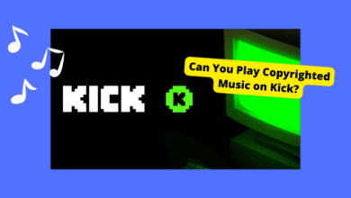 can you play music on kick