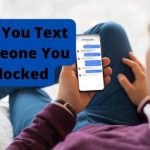 can you text a number you blocked