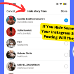 hide from instagram story after posting