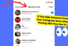 hide from instagram story after posting