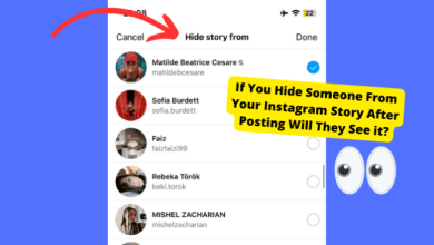 hide from instagram story after posting