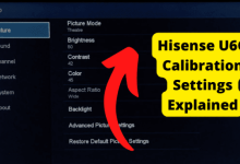 hisense calibration settings