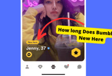 how long does bumble say new here