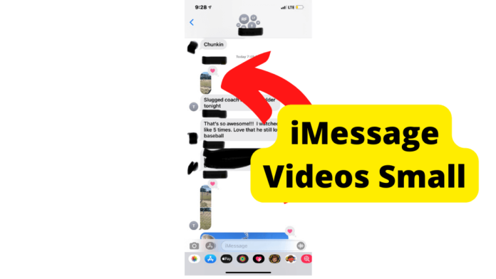 imessage videos small