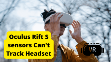 oculus rift s sensors cant track headset