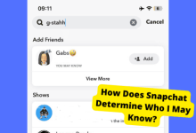 what does you may know mean on snapchat