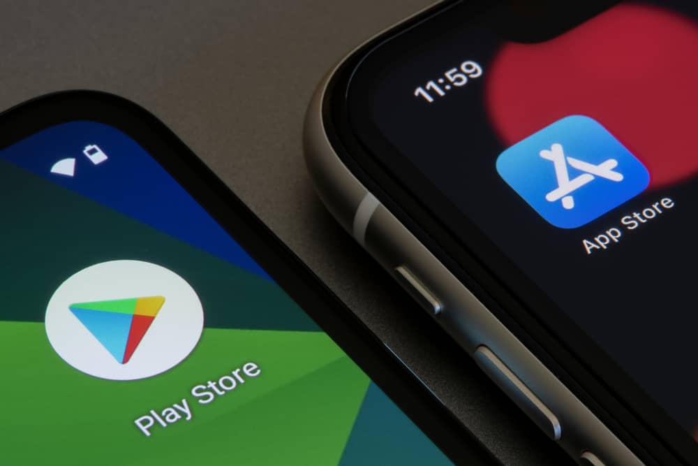 google play store app store