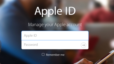 Apple ID log in portal