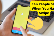 can people see when you half swipe