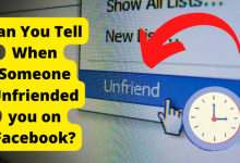 can you found out when someone unfriended you on facebook