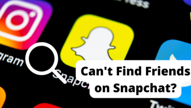 cant find friends on snapchat