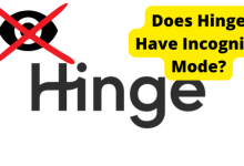 does hinge have incognito mode