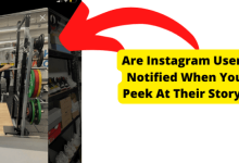 does instagram notify when you peek at a story