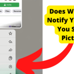 does whatsapp notify when you save a picture