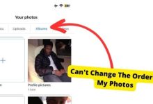facebook album order wont save