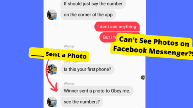 facebook messenger sent a photo
