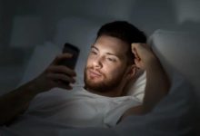 going through phone