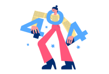 error 404 illustration