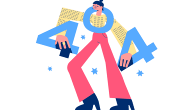 error 404 illustration