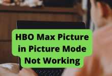hbo max picture in picture mode not working