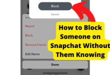 how to block someone on snapchat without them knowing