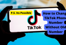 how to change tiktok phone number without old number