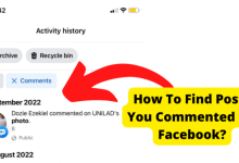 How To Find Posts You Commented On Facebook