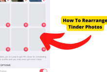 how to rearrange tinder photos