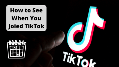how to see when you joined tiktok