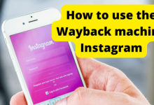 how to use the wayback machine for instagram