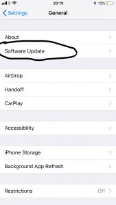 ios software update