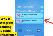 instagram double notification
