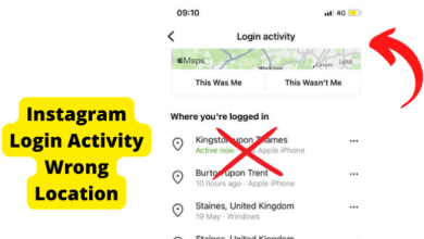 instagram wrong login activity
