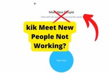 kik meet new people not working