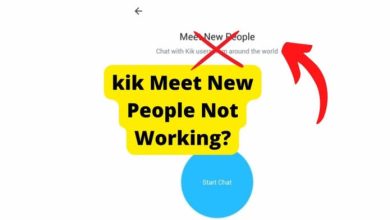 kik meet new people not working