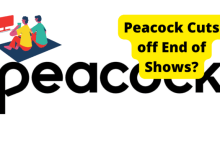 peacock cuts off end of the show