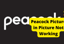 peacock picture in picture