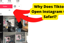 tiktok opening instagram in safari