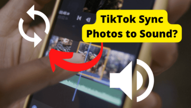 tiktok sync photos to sound