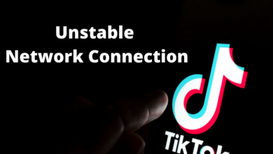 unstable network connection tiktok