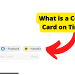 What is a Contact Card on Tinder