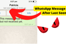 whatsApp message seen after last seen