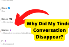 why did my tinder conversation disappeared