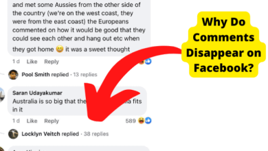 why do facebook comments disappear