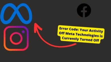 Your Activity Off Meta Technologies is Currently Turned Off