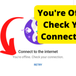 youre offline check your connection youtube