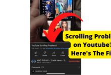 youtube scrolling problem